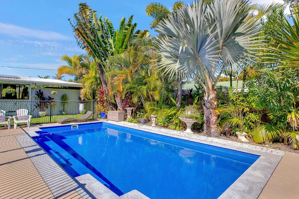 Bazén v ubytování Coral Inn Boutique Resort nebo v jeho okolí