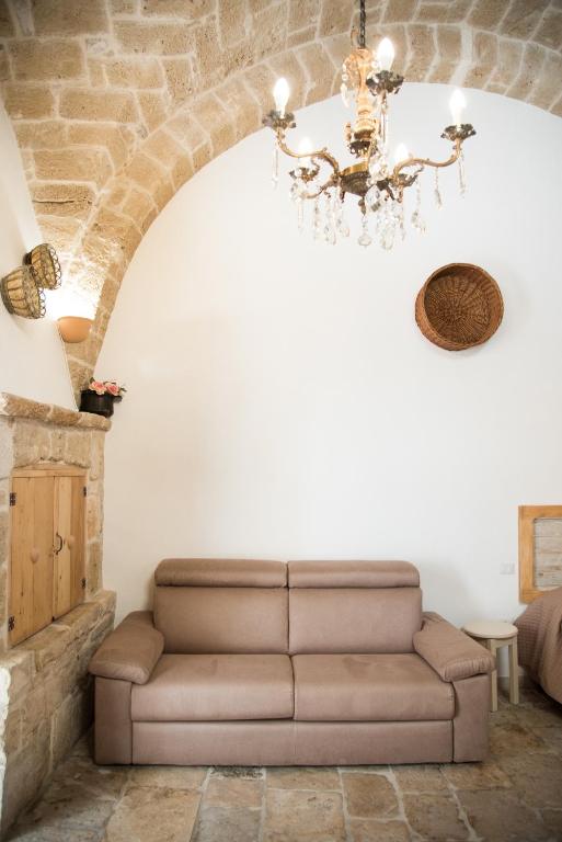 Część wypoczynkowa w obiekcie Piazza Duomo - Medieval Puglia's House