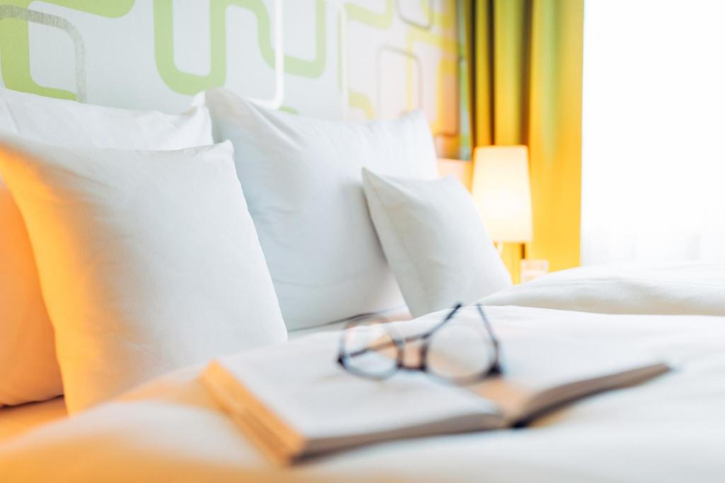 Area soggiorno di harry's home Dornbirn hotel & apartments
