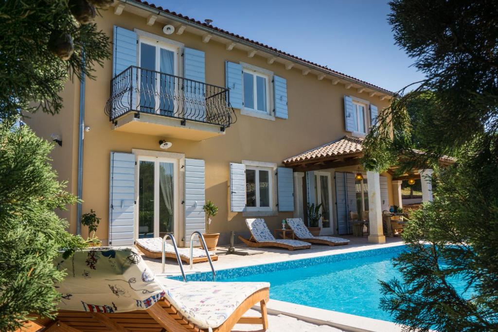 Πισίνα στο ή κοντά στο Villa Histria Relax