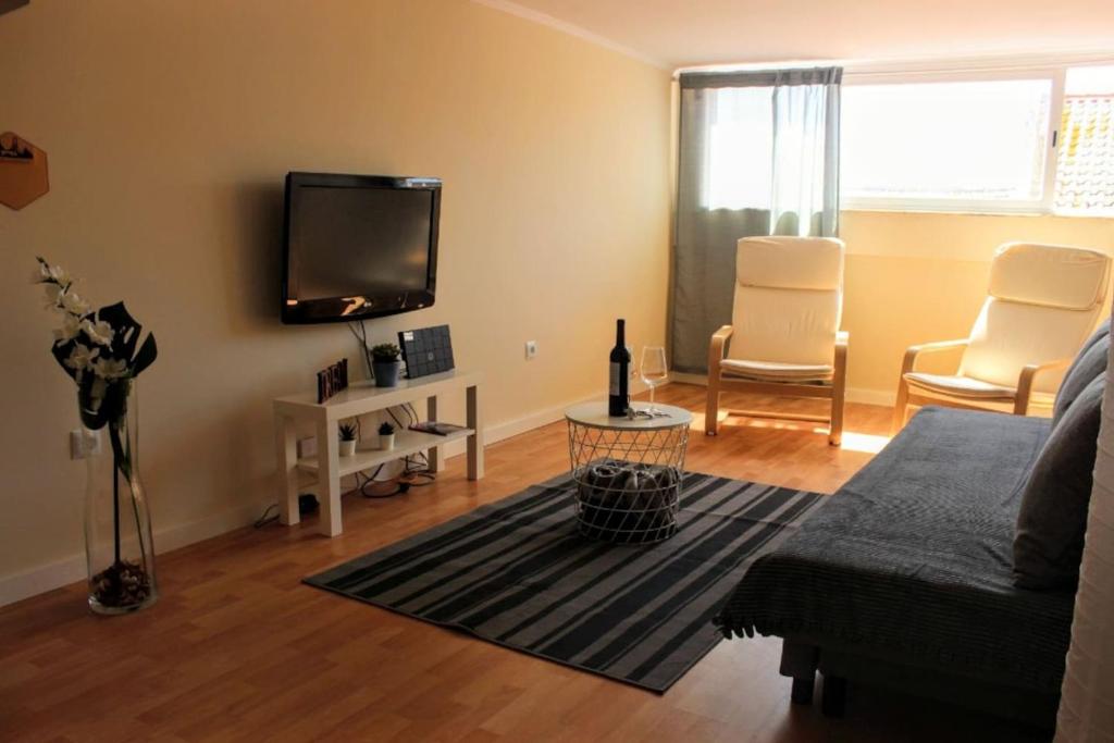 Posezení v ubytování Lisboa Tejo in Cacilhas - New Apartment