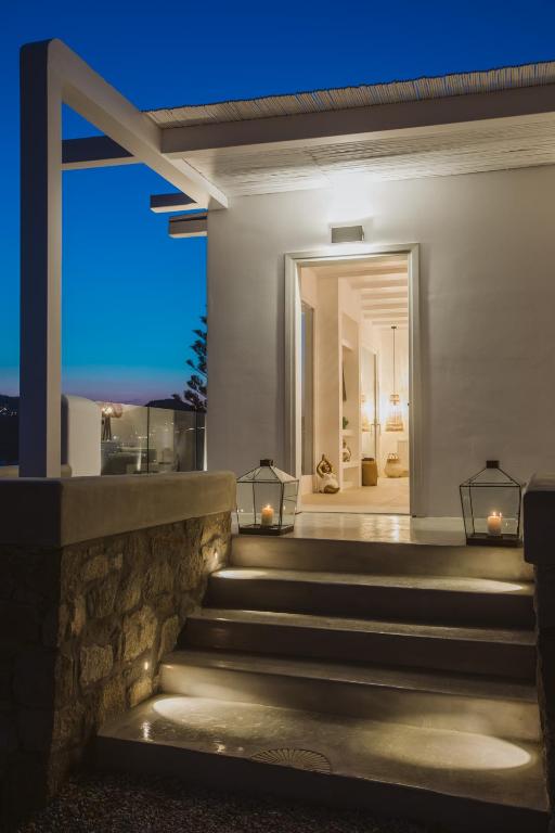 Balkón nebo terasa v ubytování SeaCode Villas
