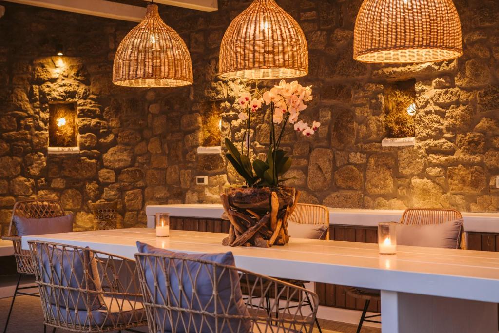 Posezení v ubytování SeaCode Villas