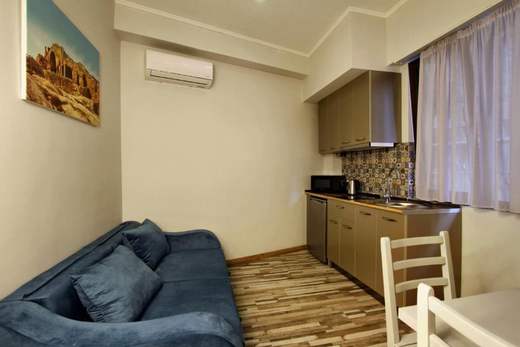 Kuchyň nebo kuchyňský kout v ubytování Apart-hotel TARHUN