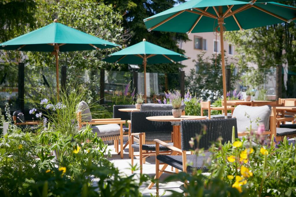 Zahrada ubytování Hotel Walther - Relais & Châteaux
