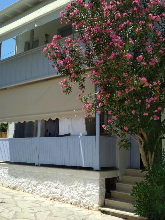 Balkón nebo terasa v ubytování Konstantina Studios