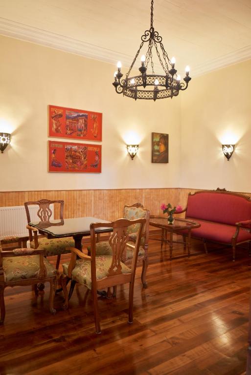 Posezení v ubytování Fortunata Chacana Guest House