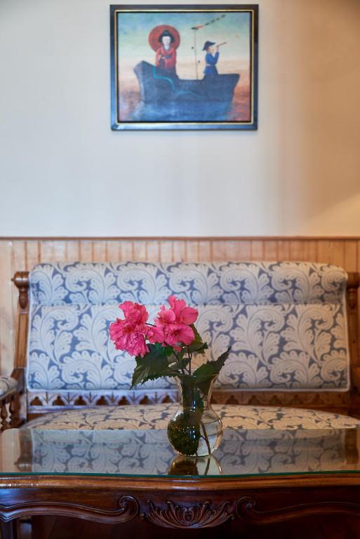 Posezení v ubytování Fortunata Chacana Guest House