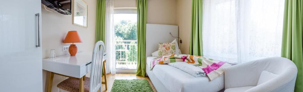Istumisnurk majutusasutuses Hotel St. Hubertushof