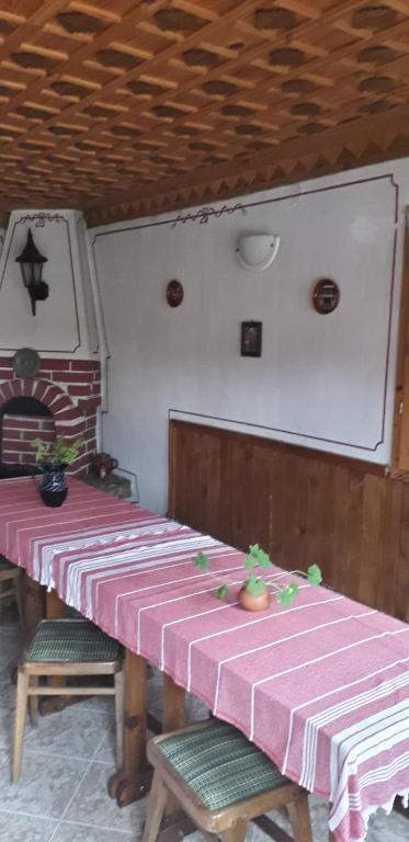 Postel nebo postele na pokoji v ubytování Mechta Guest House