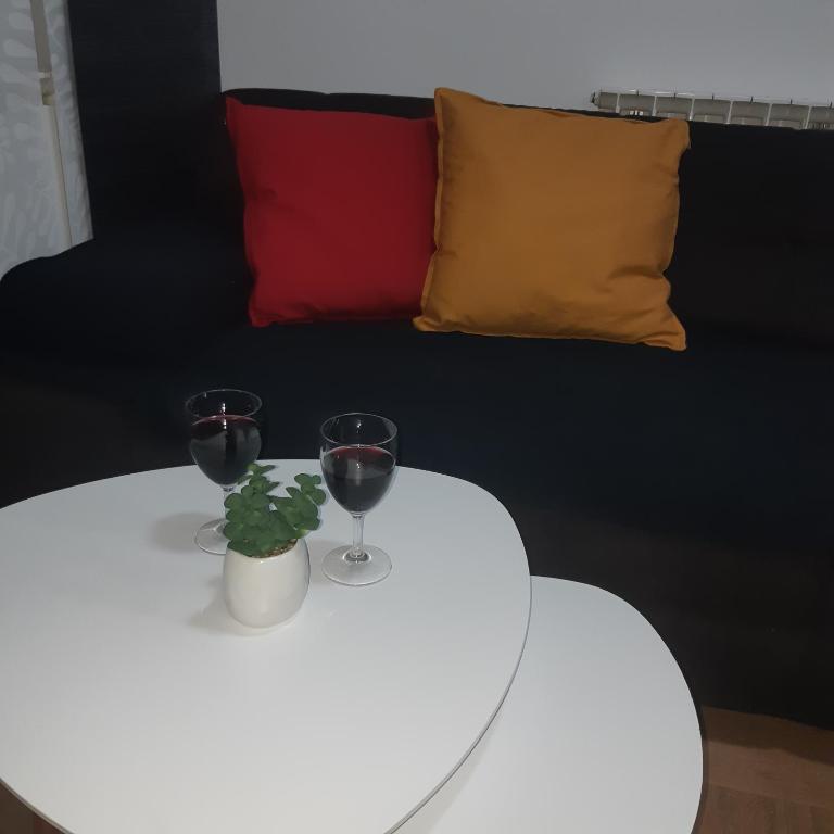 Posedenie v ubytovaní Apartment with garage Lavici
