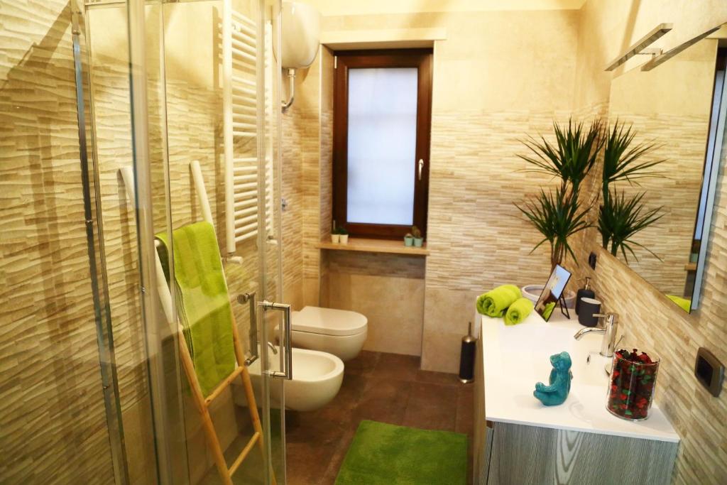 Koupelna v ubytování Fabio Room Cercola