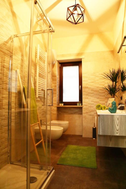 Koupelna v ubytování Fabio Room Cercola