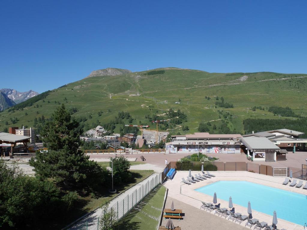 Nespecifikovaný výhled na hory nebo výhled na hory při pohledu z apartmánu