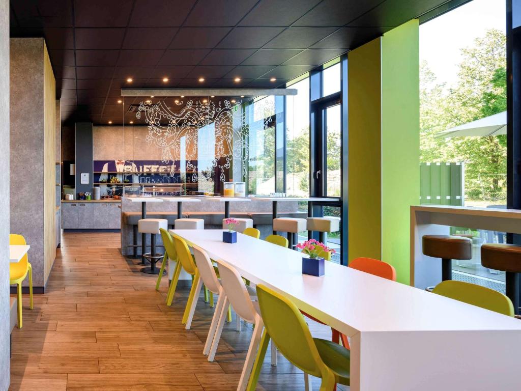 Restaurace v ubytování ibis budget Muenchen City Olympiapark