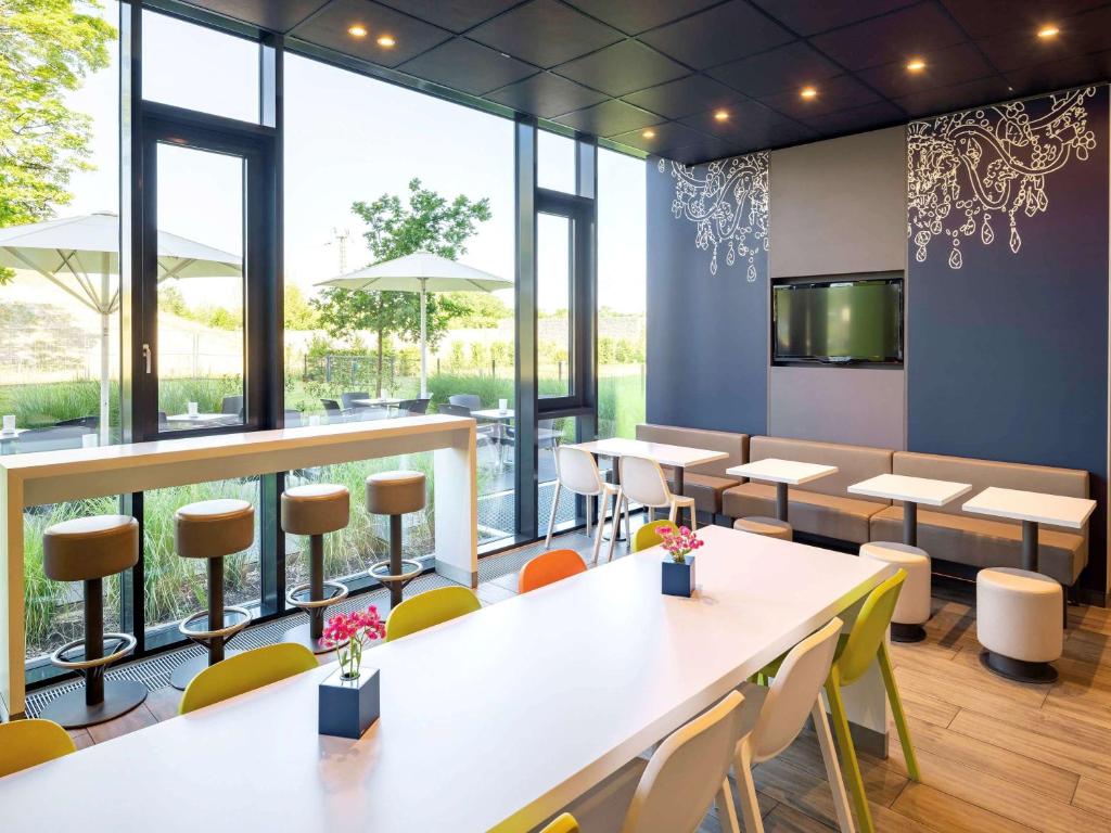 Restaurace v ubytování ibis budget Muenchen City Olympiapark
