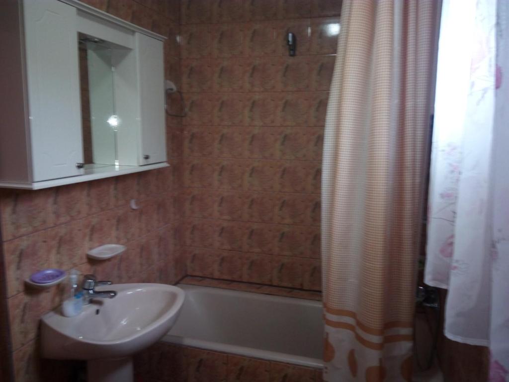Kupatilo u objektu Apartment & Rooms Aleksandar