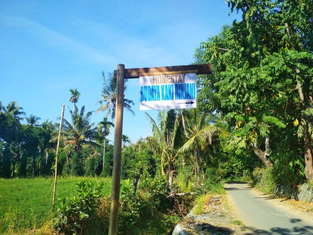 Zahrada ubytování Budaya Kaki Rinjani