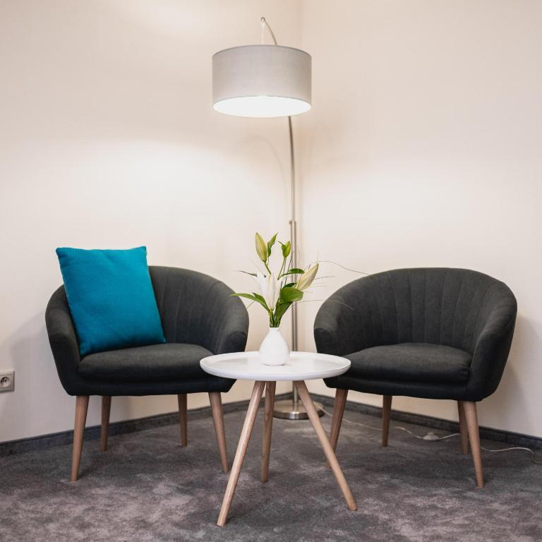 Posezení v ubytování Apartmány na Bašte