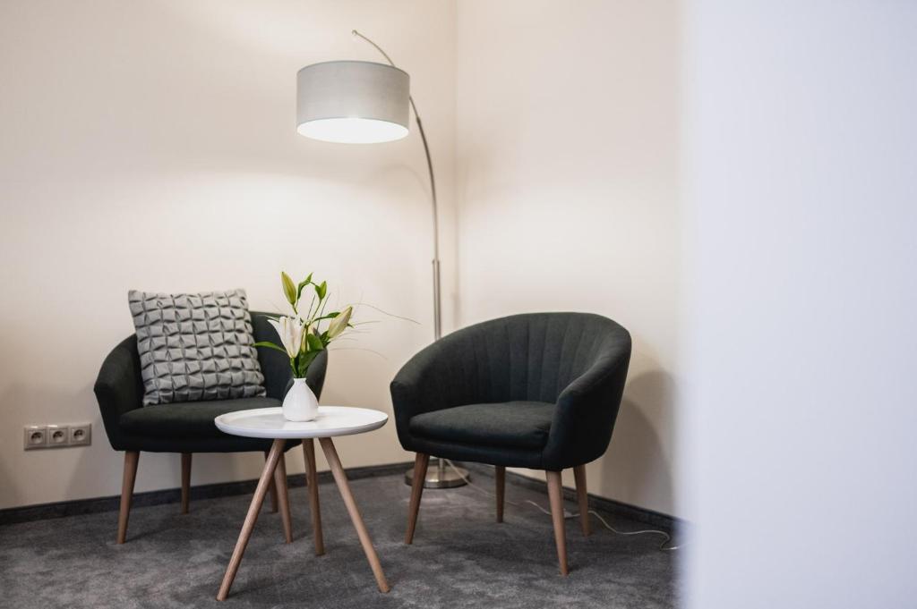 Posezení v ubytování Apartmány na Bašte