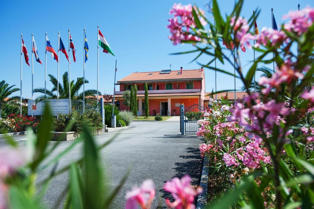 Zahrada ubytování Rosa Dei Venti