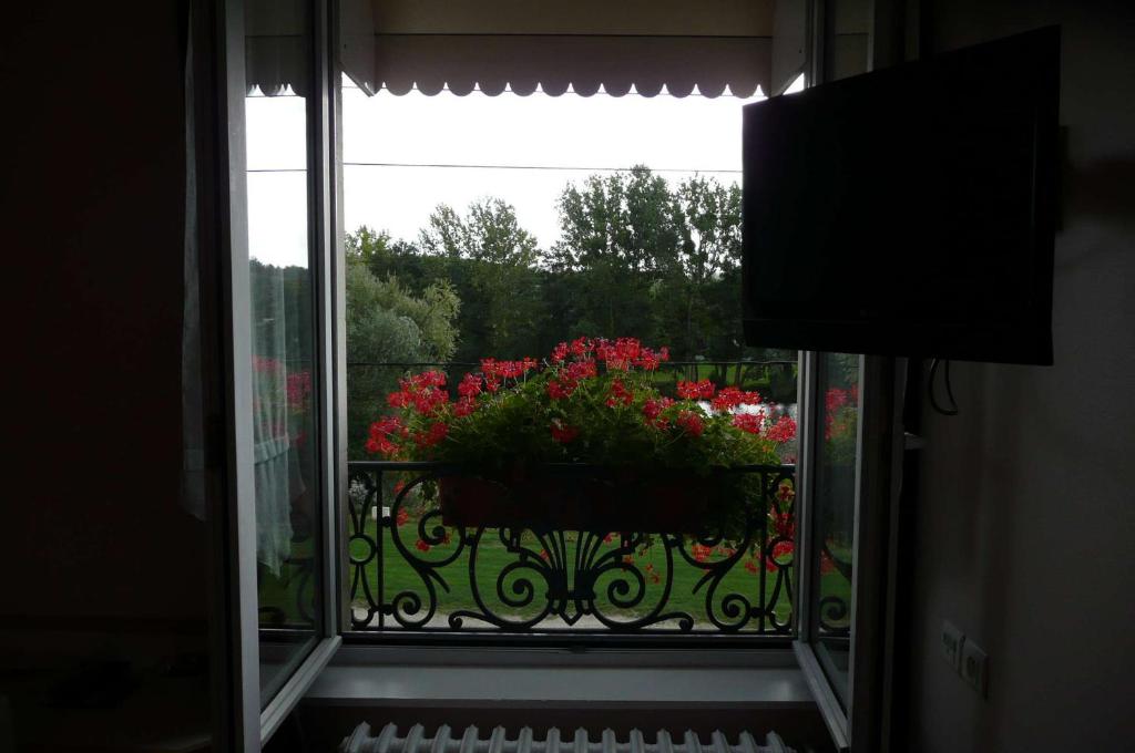 Balkón nebo terasa v ubytování Hotel de L'Oise