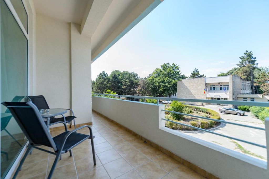 Balkón nebo terasa v ubytování Mirage Medspa Hotel