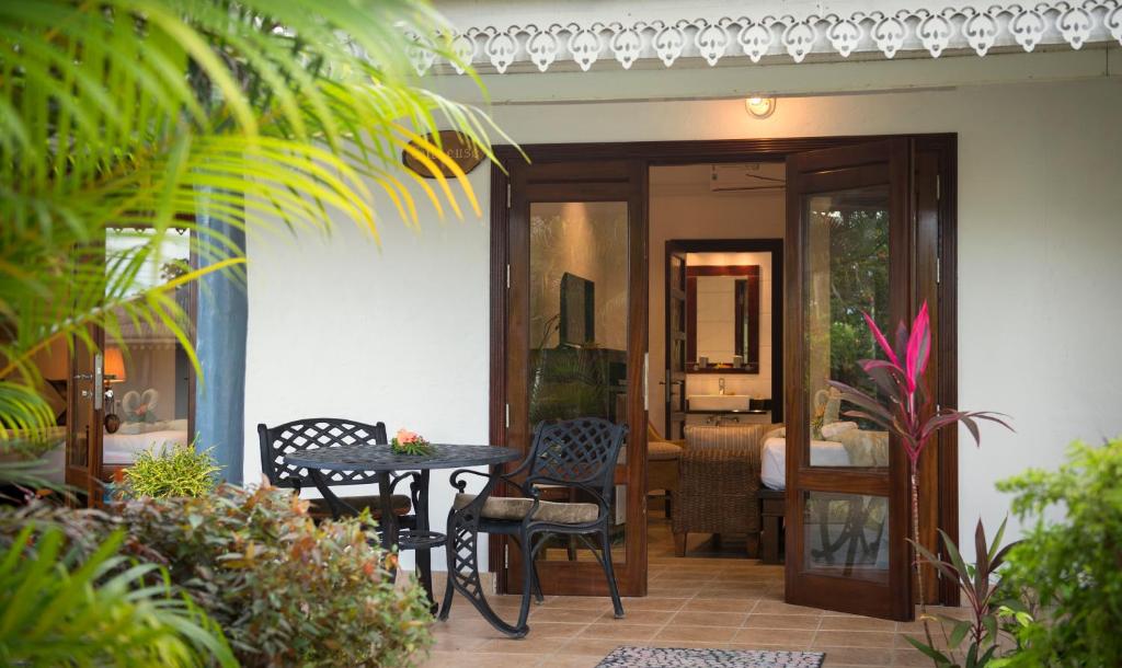 Zahrada ubytování Auberge d'Anse Boileau & Restaurant Chez Plume