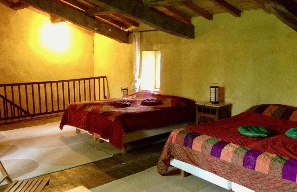Postel nebo postele na pokoji v ubytování Villa Mas
