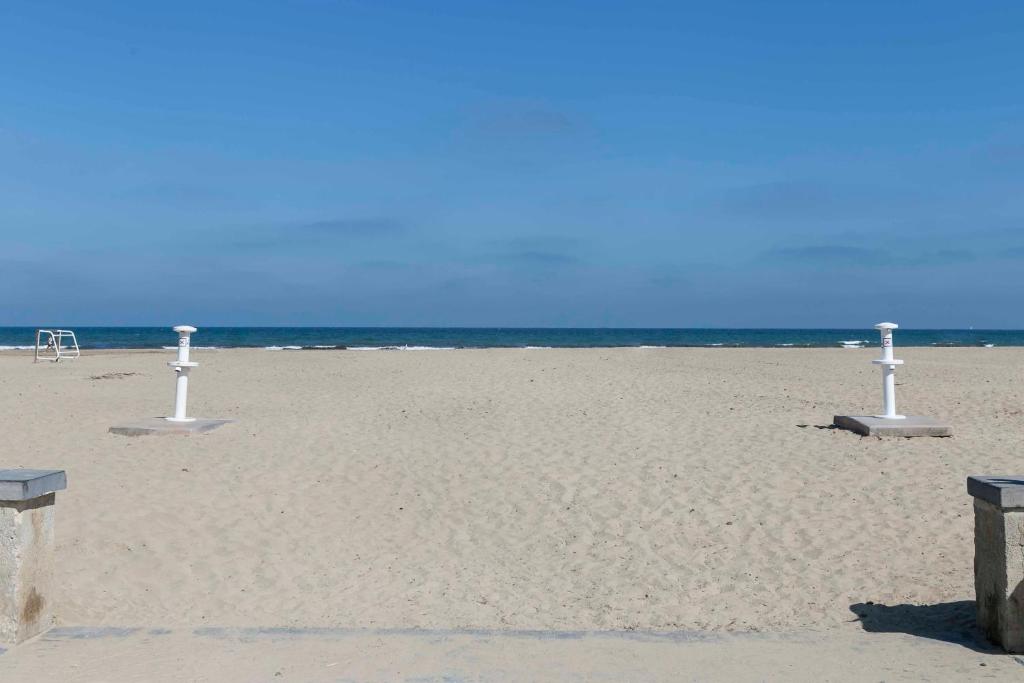 A beach at or near Az apartmant