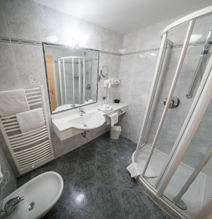 Koupelna v ubytování Hotel Pra Tlusel
