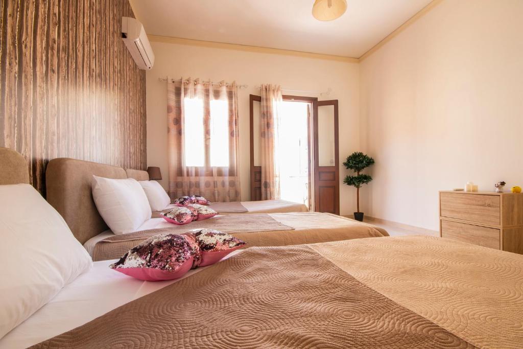 Postel nebo postele na pokoji v ubytování Villa Elion