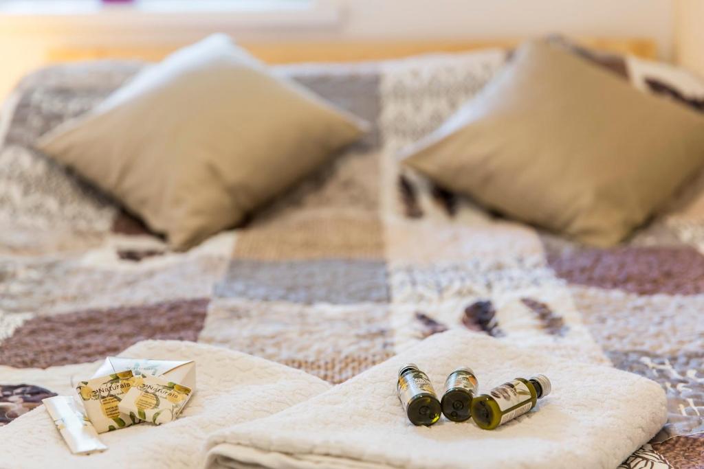 Posteľ alebo postele v izbe v ubytovaní Zakopiański Apartament