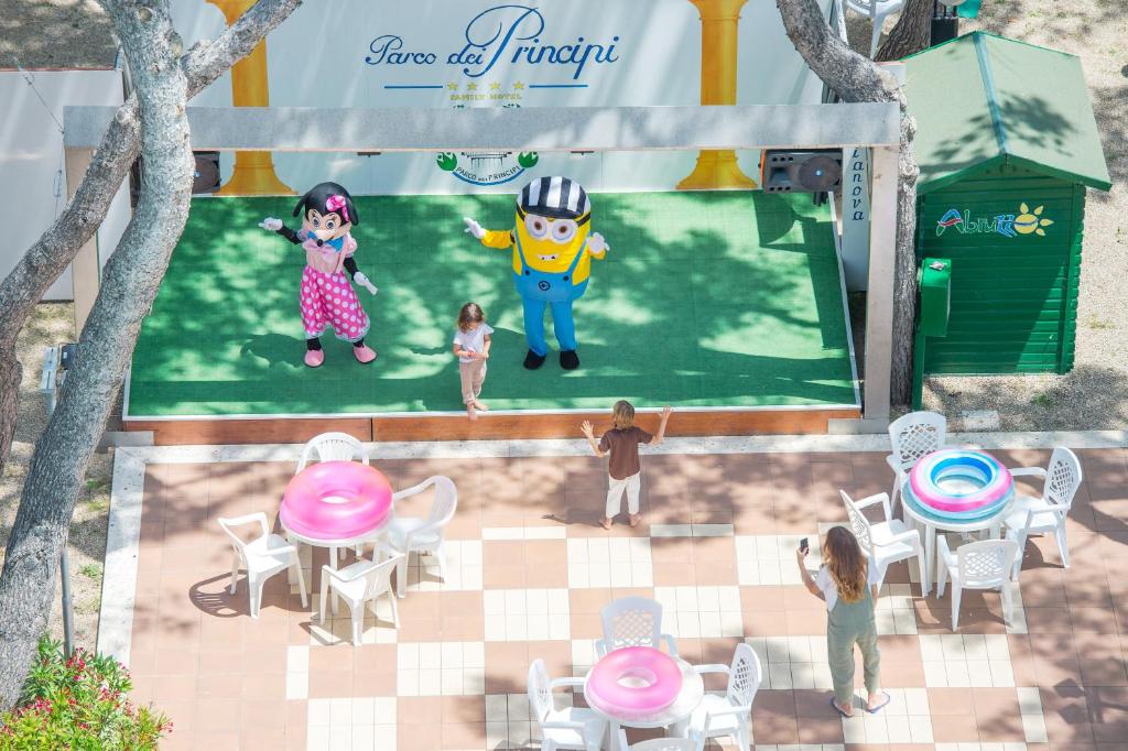 Certifikát, hodnocení, plakát nebo jiný dokument vystavený v ubytování Hotel Parco Dei Principi