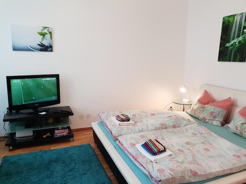 Cama o camas de una habitación en Nina