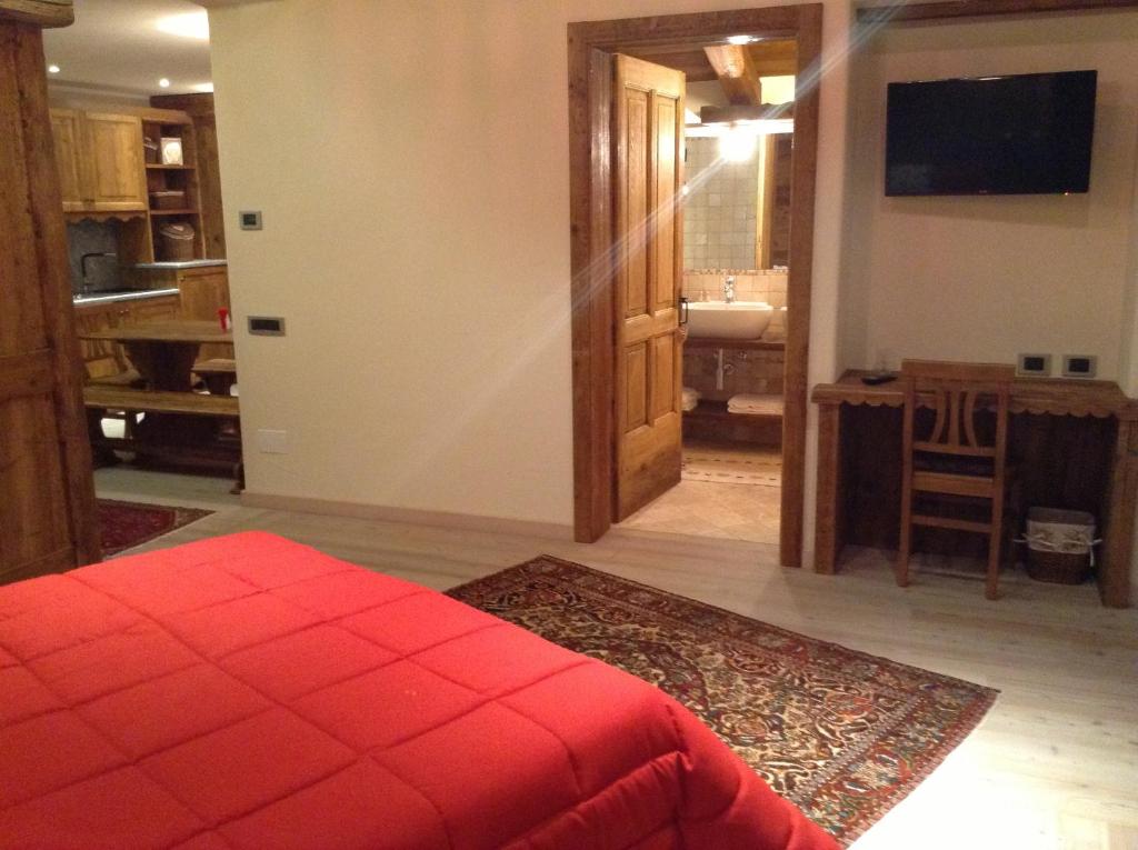 Posteľ alebo postele v izbe v ubytovaní Relais du Berger