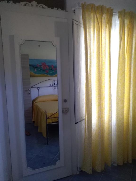Postel nebo postele na pokoji v ubytování TreMetriSopraAlMare