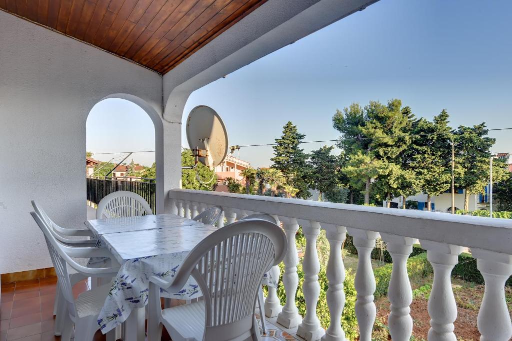 Balkon lub taras w obiekcie Apartment Korpar