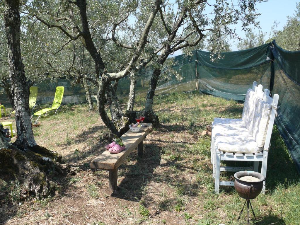 Zahrada ubytování Antica Bottega di Vinci
