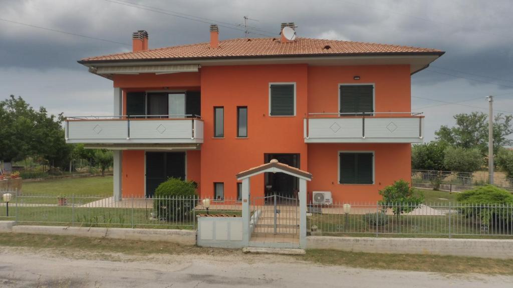 Το κτήριο όπου στεγάζεται  το bed & breakfast