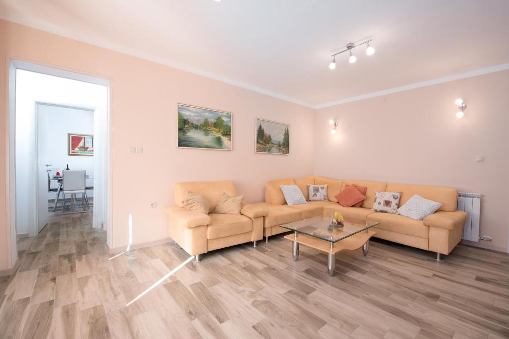 Posezení v ubytování Apartman Vita
