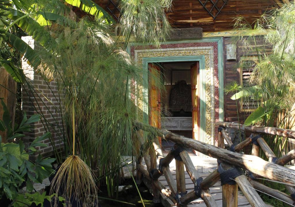 Zahrada ubytování Mandala Thai