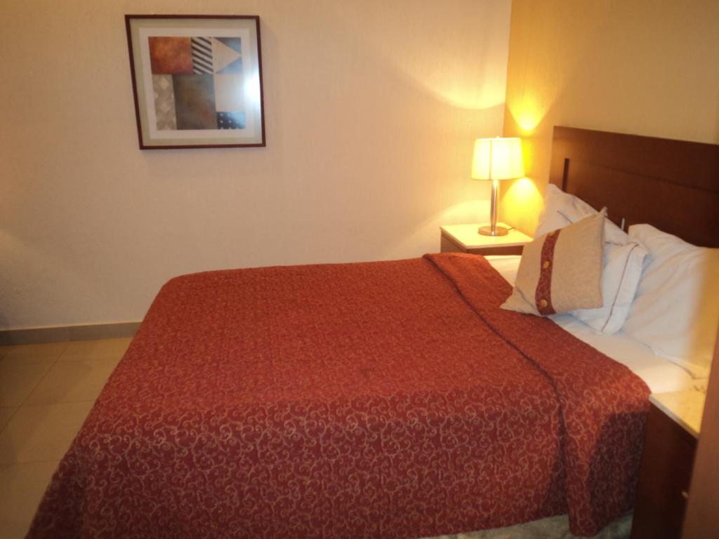 Postel nebo postele na pokoji v ubytování Hotel Fenix