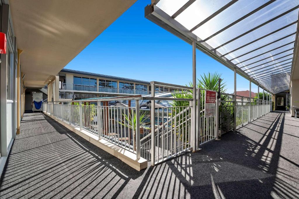 Balkón nebo terasa v ubytování Quality Inn Napier