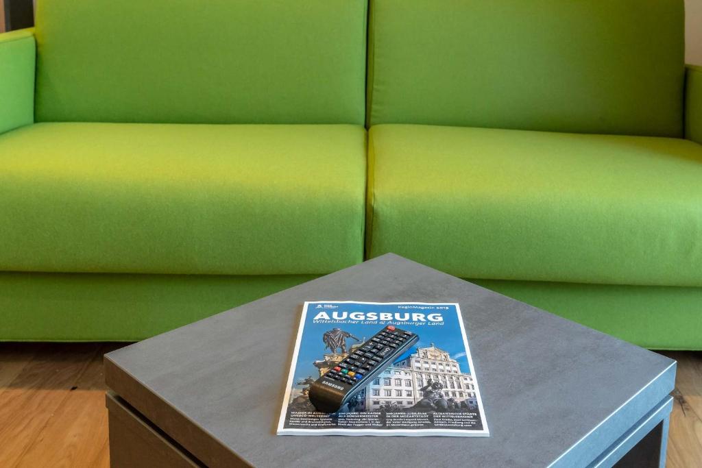 Posezení v ubytování Augsburg Hotel Sonnenhof