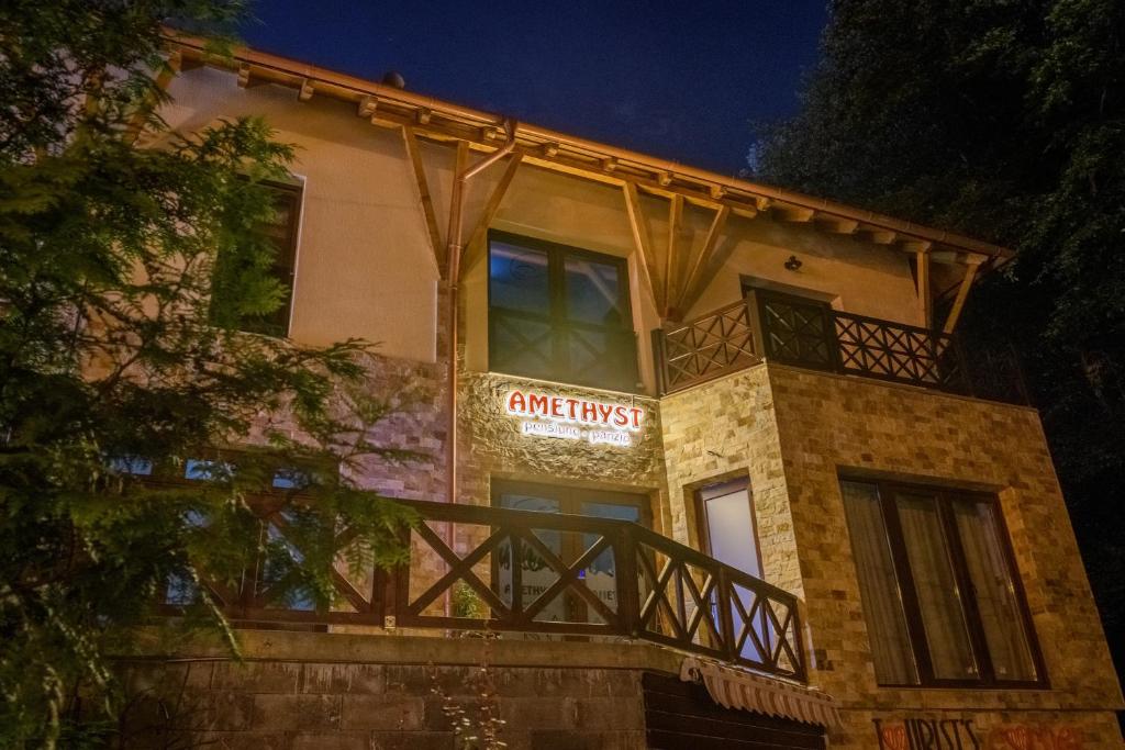 Budova, kde se bed and breakfast nachází