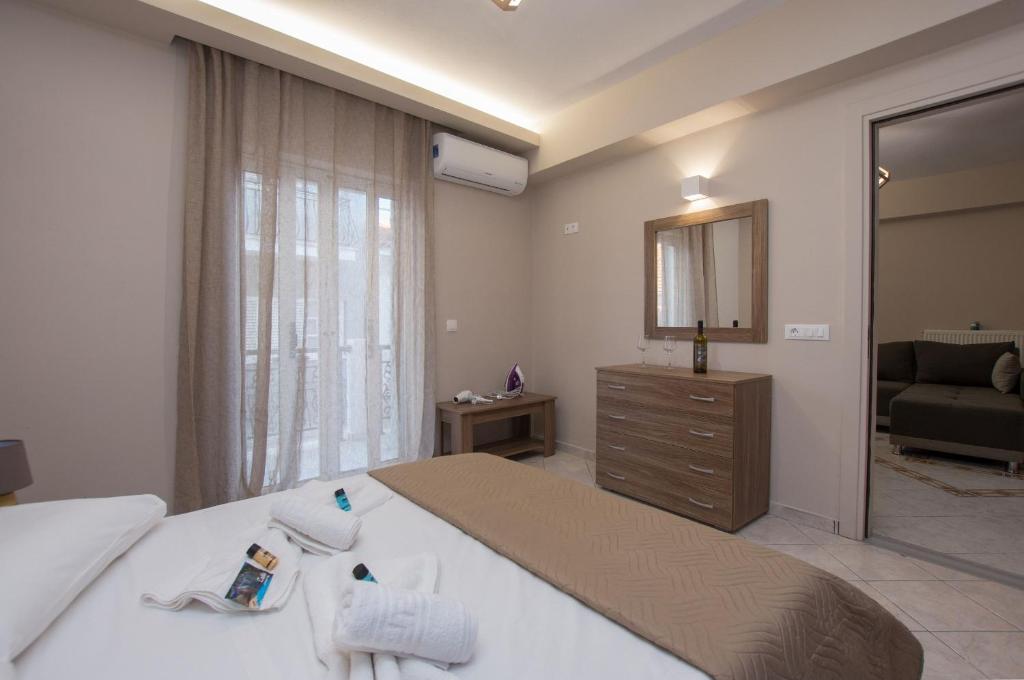 Postel nebo postele na pokoji v ubytování Nobbi City Centre Apartments
