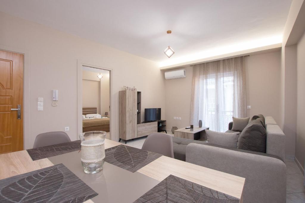 TV a/nebo společenská místnost v ubytování Nobbi City Centre Apartments