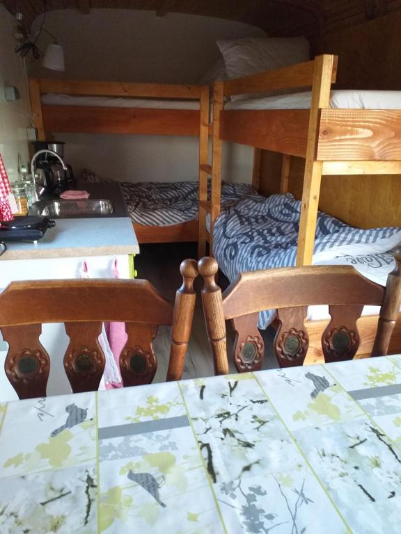 Postel nebo postele na pokoji v ubytování Bed & Breakfast ARKEN AE