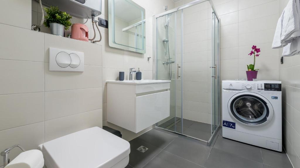 Koupelna v ubytování Comfort Apartment Ani